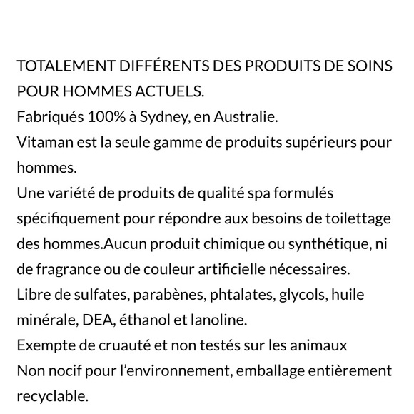 Shave crème VITAMAN grooming - Picture 2 of 15